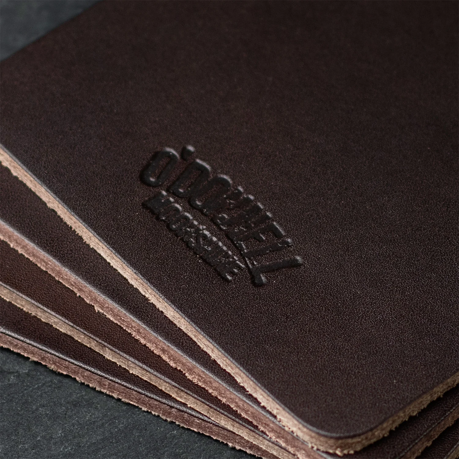Leder-Coaster Set (4 Stück) - Image 3